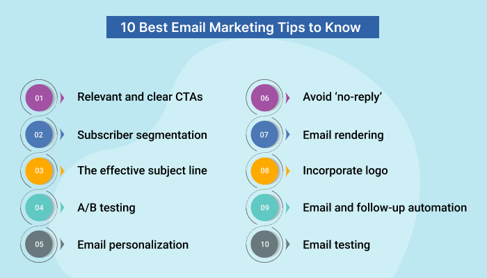 ten email marketing tips