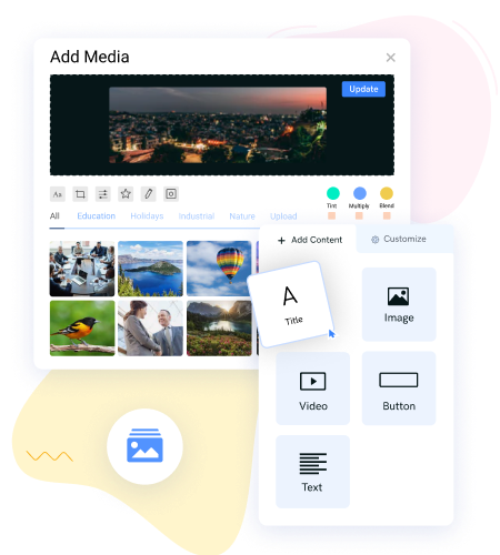 drag and drop designer