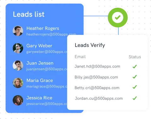 create lists from email finder