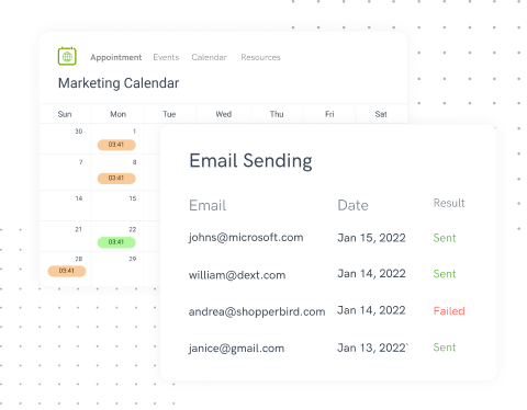 send personalized emails