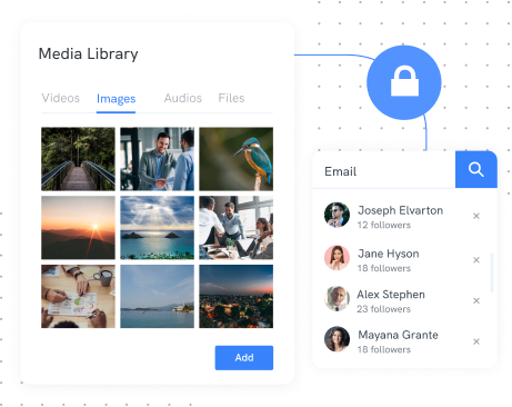 secure image library
