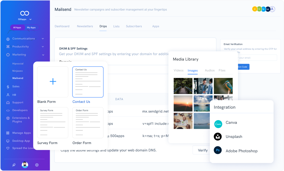 third party integrations leave note